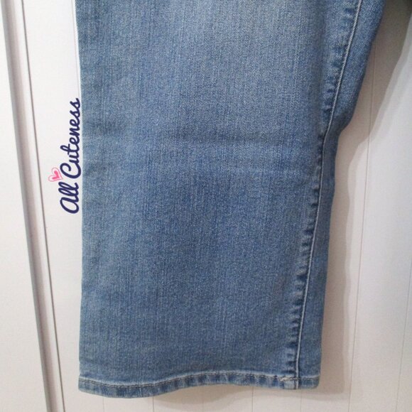 Riders by Lee Mid Rise Capri Jeans Size 14 M - Picture 4 of 7